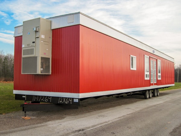 64 foot by 12 foot Lunchroom Custom Office Trailer